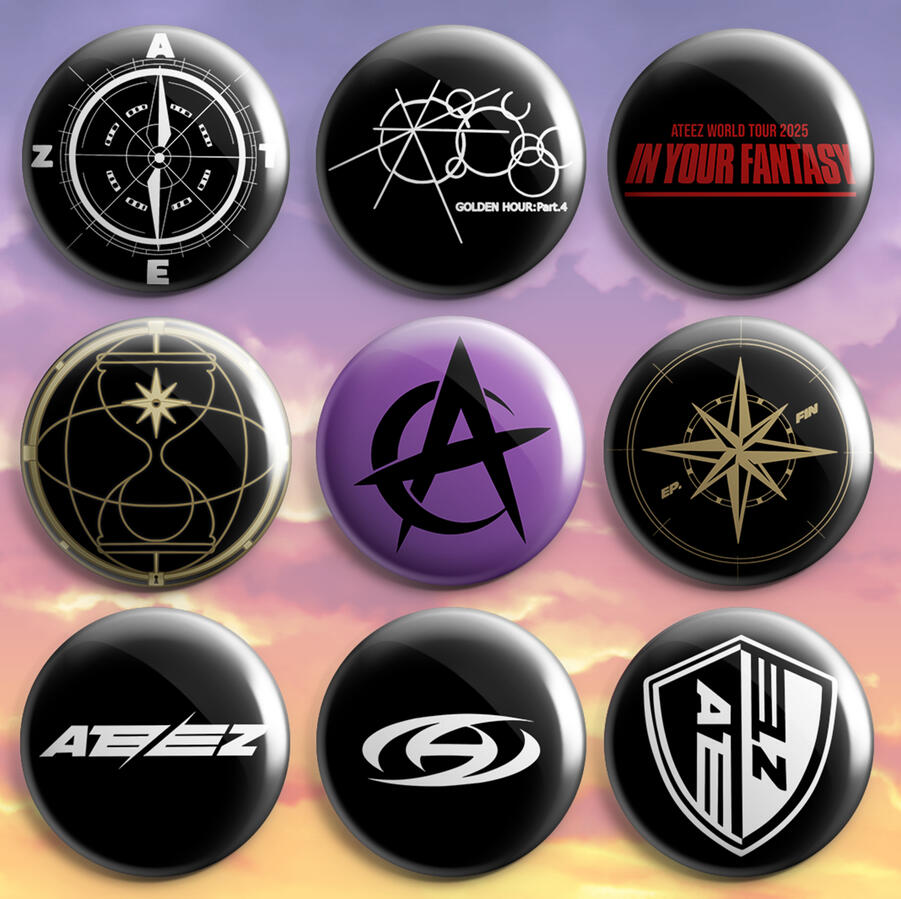 Ateez Pins