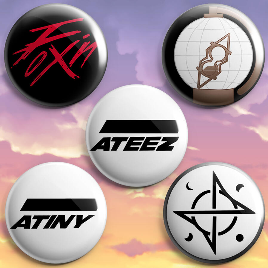 Ateez Pins