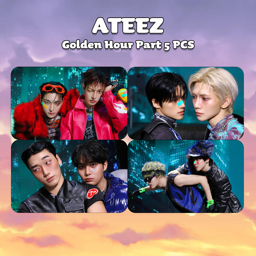 ateez ghp5 pcs