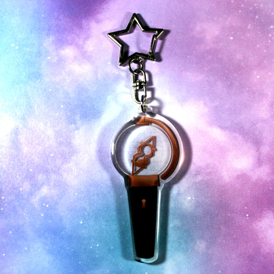 Ateez Lightstick Keychain