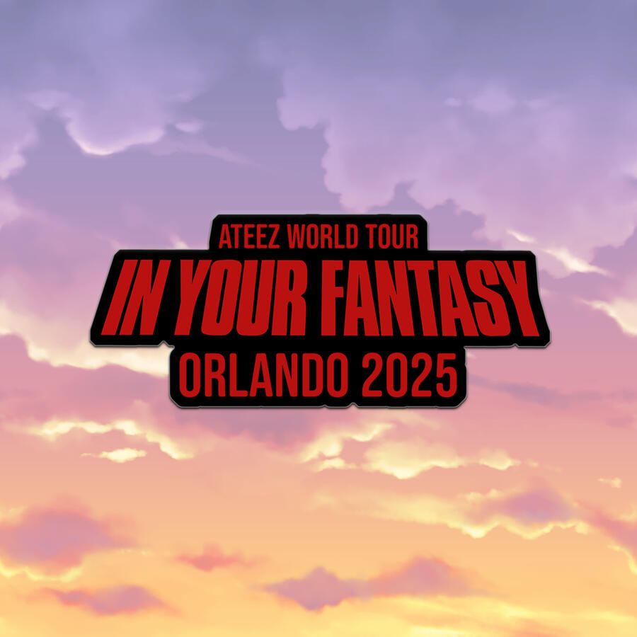 Ateez In Your Fantasy World Tour Orlando 2025 Sticker