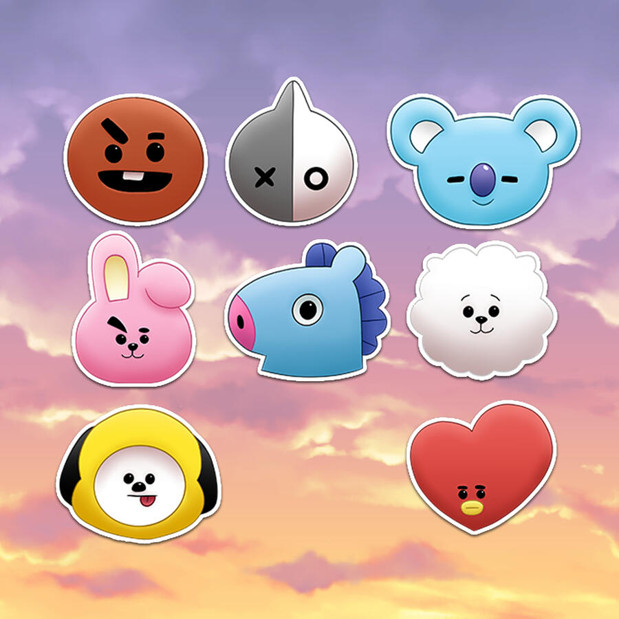 BT21 stickers BT21 stickers