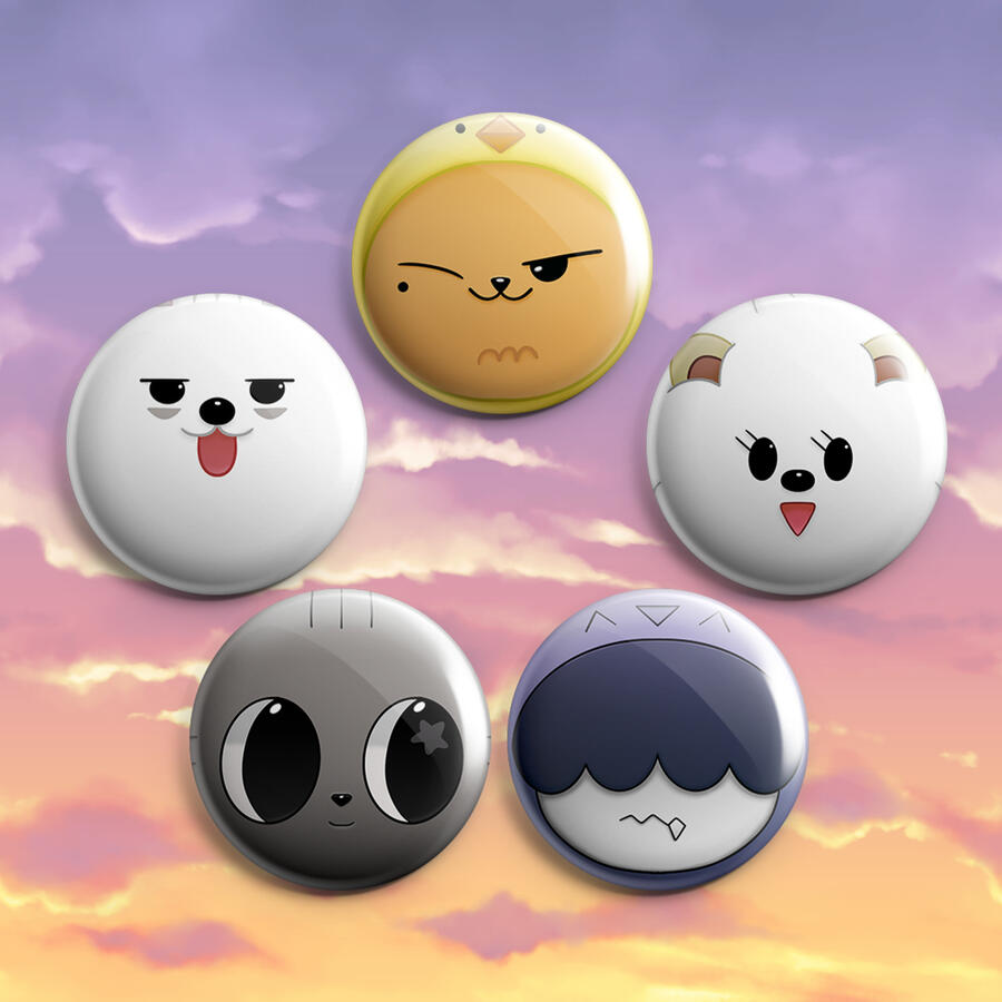 Tomorrow x Together Ppulbatu Pins