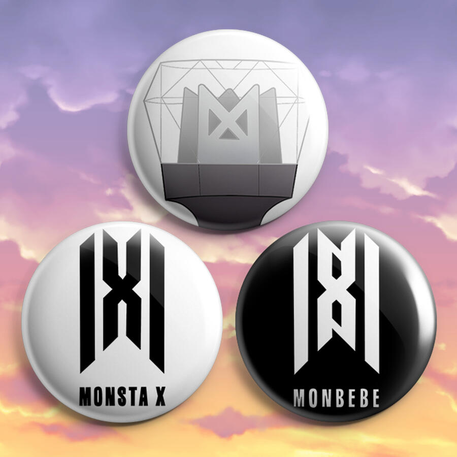 Monsta X Pinback Button