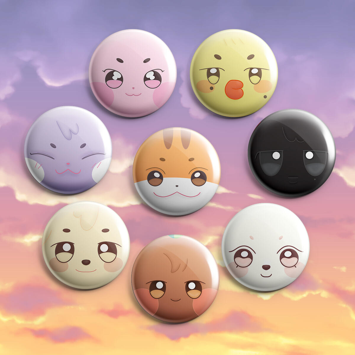 Aniteez Pinback Buttons