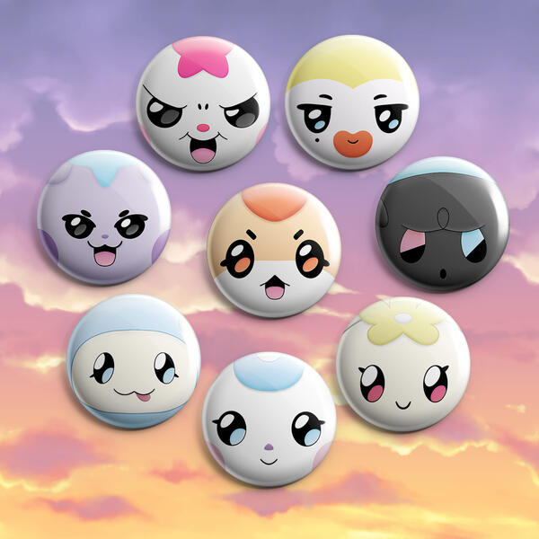 Mighteez pinback buttons