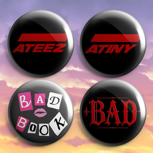 Mighteez pinback buttons