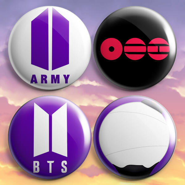 BTS Pinback Buttons