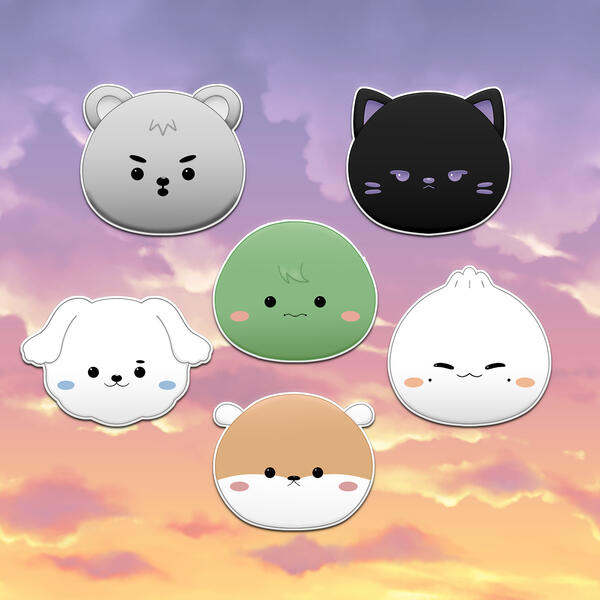Monmungchi Stickers Monsta X Monmungchi Stickers