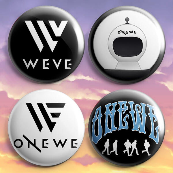 Onewe Pinback Buttons