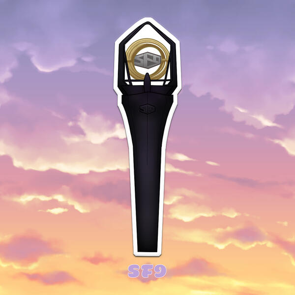 SF9 Lightstick Sticker SF9 Lightstick Sticker