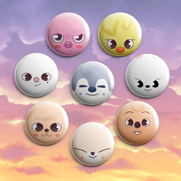 SKZoo Pinback Buttons