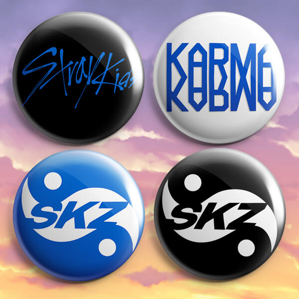 Karma Pins Stray Kids Karma Pinback Buttons