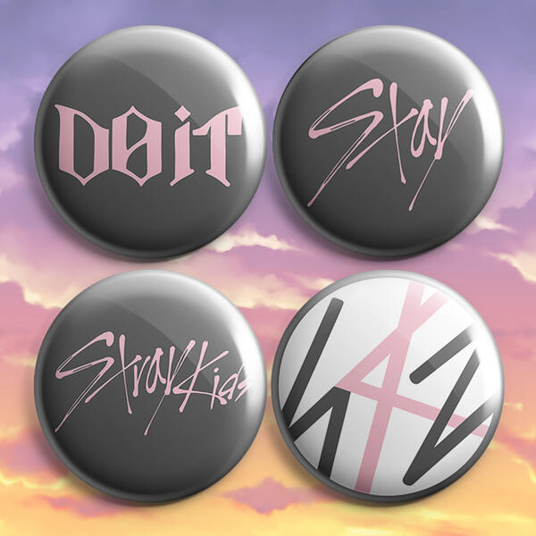 Stray Kids Do It Pinback Buttons