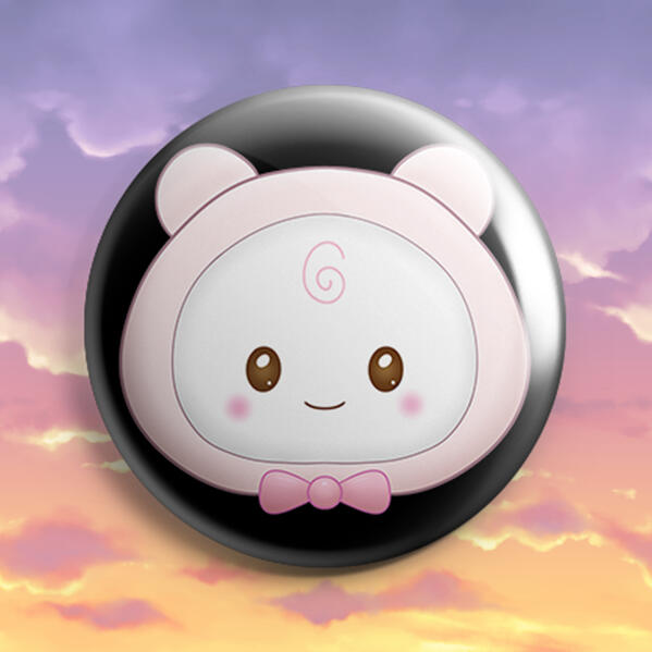 Stayzoo Starlight Pinback Button