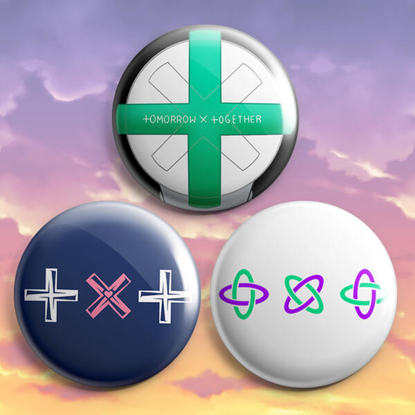 TXT Pinback Buttons