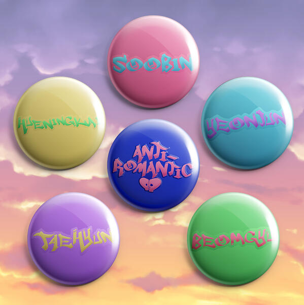 TXT Name Pins TXT Name Pinback Buttons