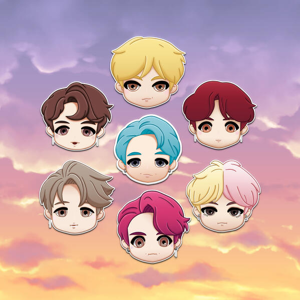BTS Vinyl Stickers
